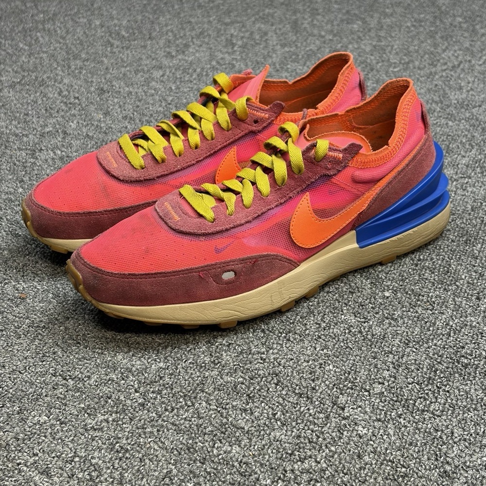 Nike Waffle One Hyper Pink/Hyper‎ Crimson Shoes DA7995-601 - Size 8